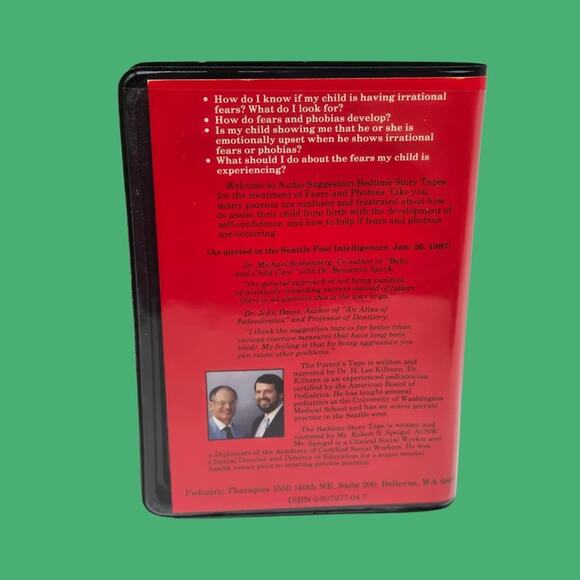 Audio Suggestion Bedtime Story Cassette Tapes Parent & Child Pediatric Therapies - Picture 14 of 16